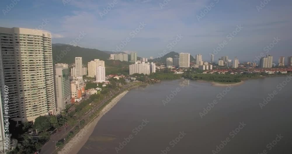 Gurney Drive Seafront and Modern Apartments, Penang, Malaysia, Aerial Shot
Gurney Drive Seafront and Modern Apartments, Penang, Malaysia, Aerial Shot