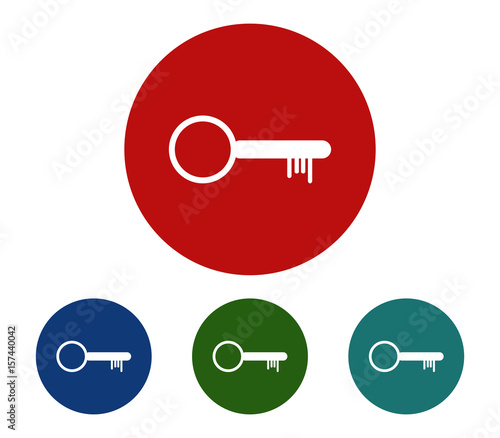 Set of key icons