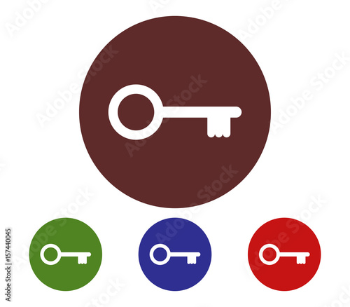Set of key icons