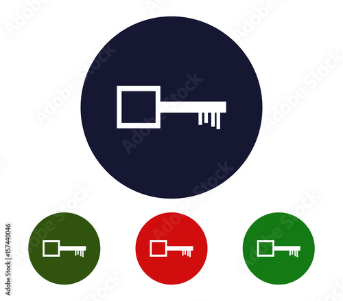 Set of key icons