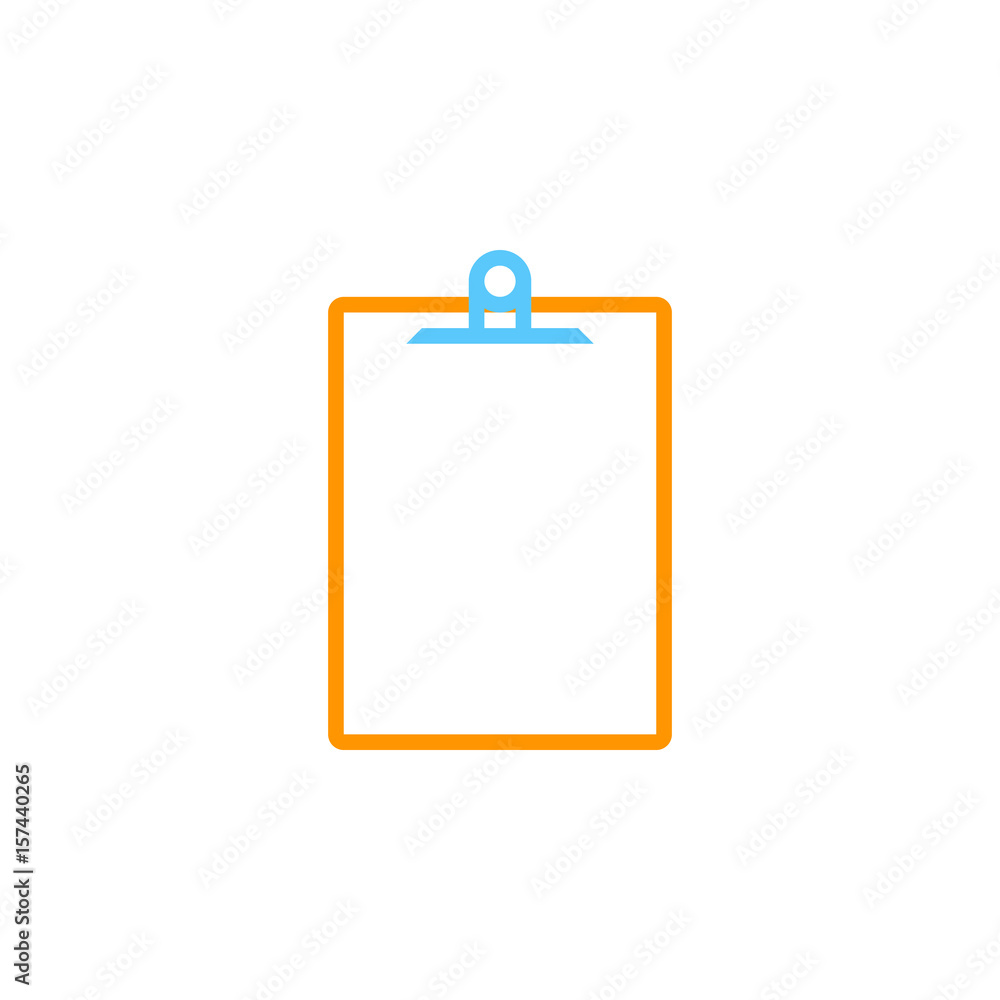 clipboard line icon, outline vector logo illustration, linear pictogram isolated on white clipboard line icon, outline vector logo illustration, linear pictogram isolated on white
