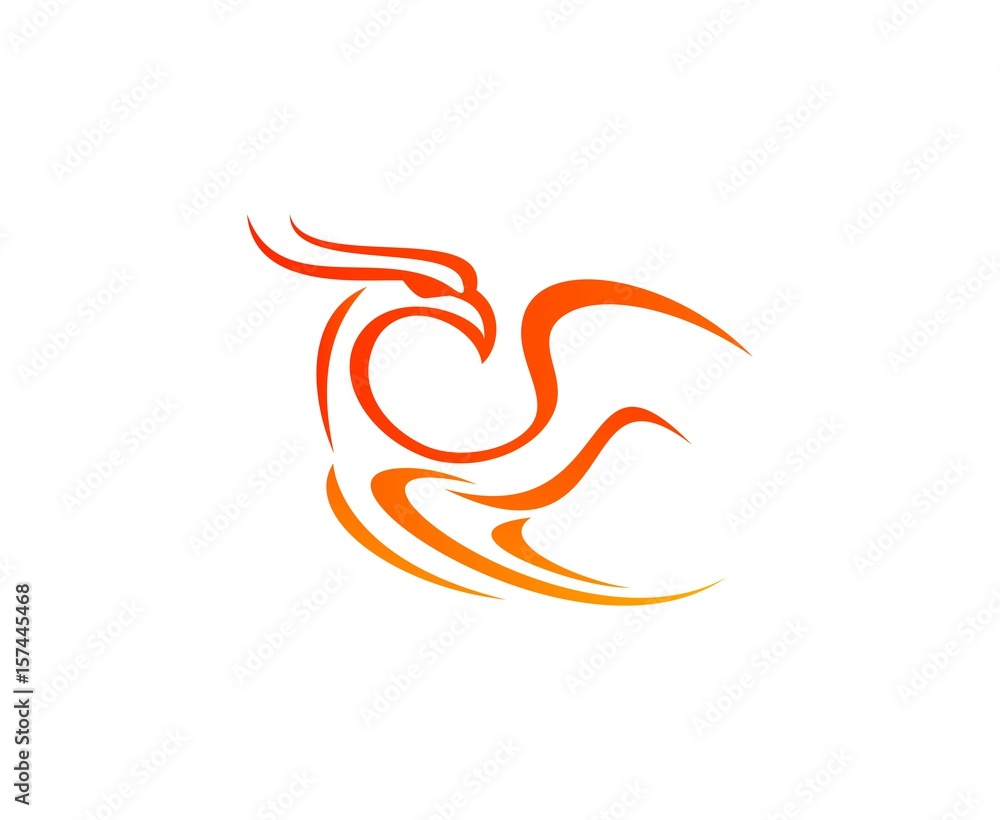 Obraz premium Phoenix logo