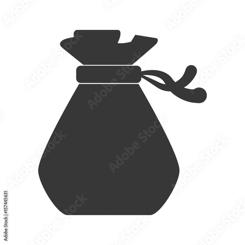 Money bag isolated icon vector illustration graphic design