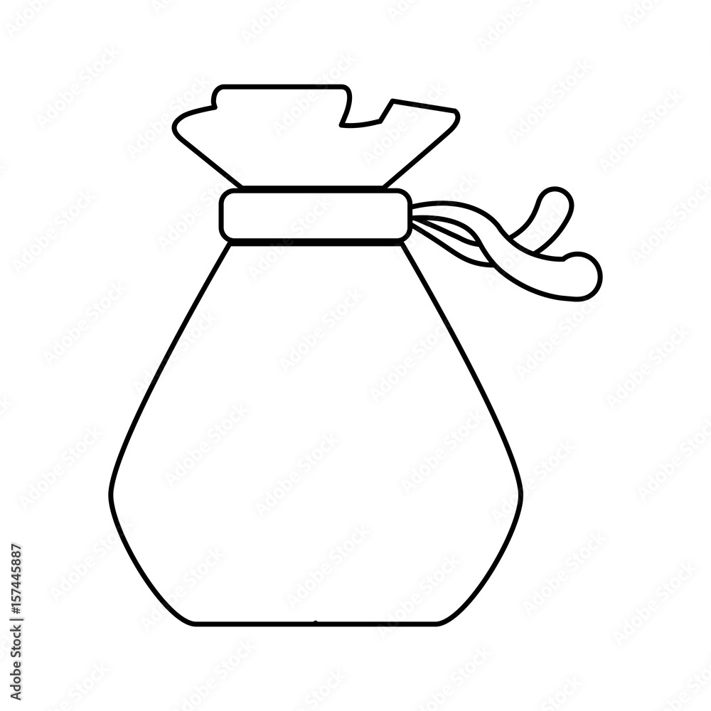 Money bag isolated icon vector illustration graphic design Money bag isolated icon vector illustration graphic design