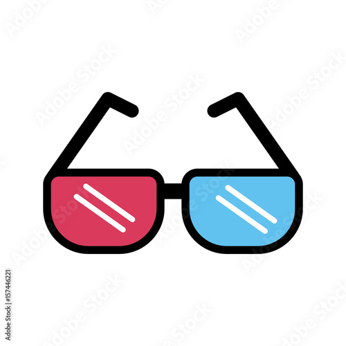 3d glasses technology to watch movie