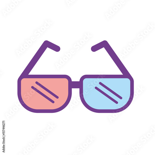 3d glasses technology to watch movie
