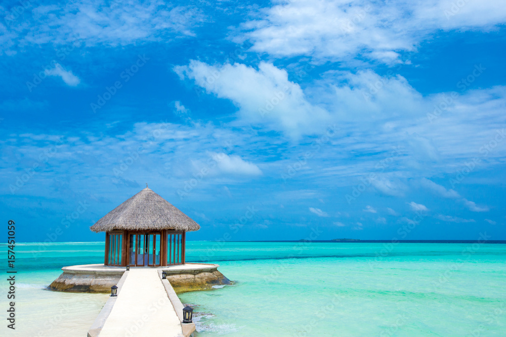 tropical beach in Maldives