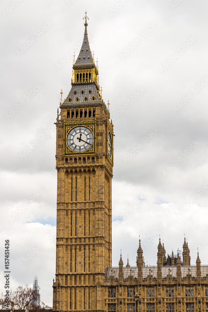 Big Ben and Houses of parliament, London, UK