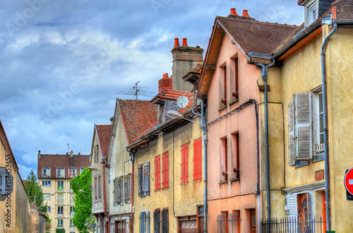 Traditional houses in Troyes, France © Leonid Andronov