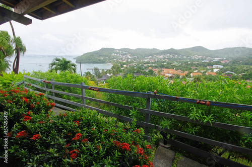 Anse a l`Ane - Fort de France - Martinique - Caribbean island. photo