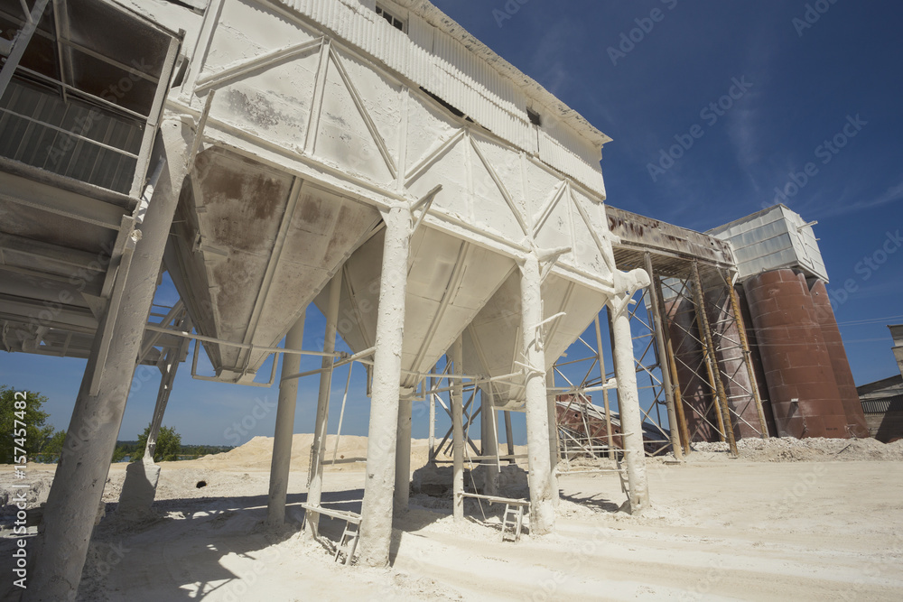container at plant for the production of building mixtures container at plant for the production of building mixtures