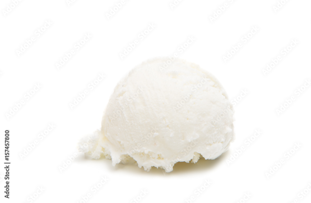 Ice cream isolated