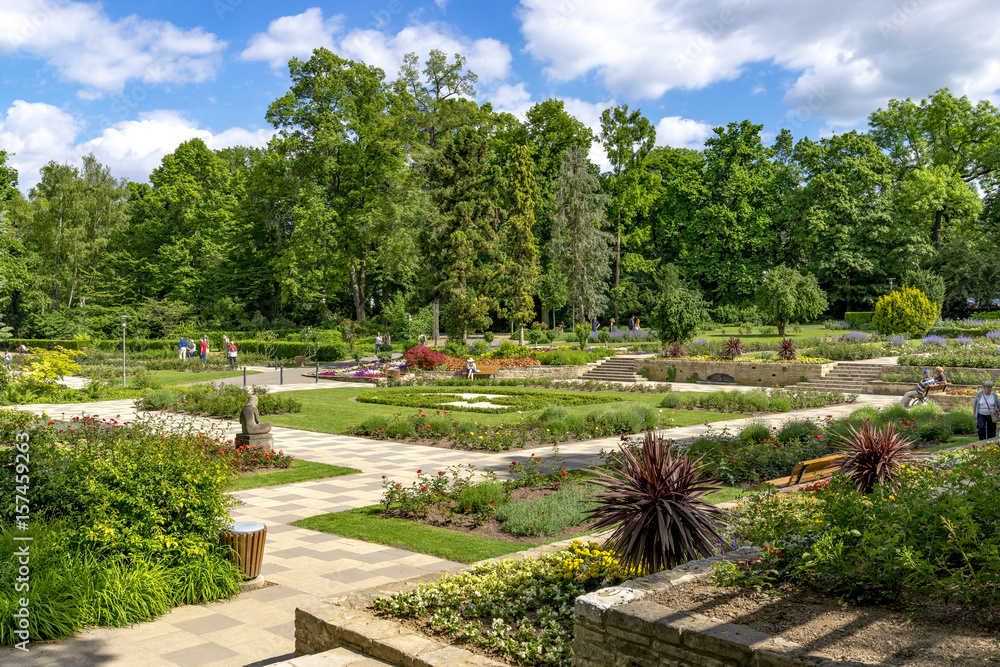 Mainz, Germany - May 25 : Volkspark, Stadtpark Mainz May 25, 2017 in Mainz, Germany. Mainz, Germany - May 25 : Volkspark, Stadtpark Mainz May 25, 2017 in Mainz, Germany.