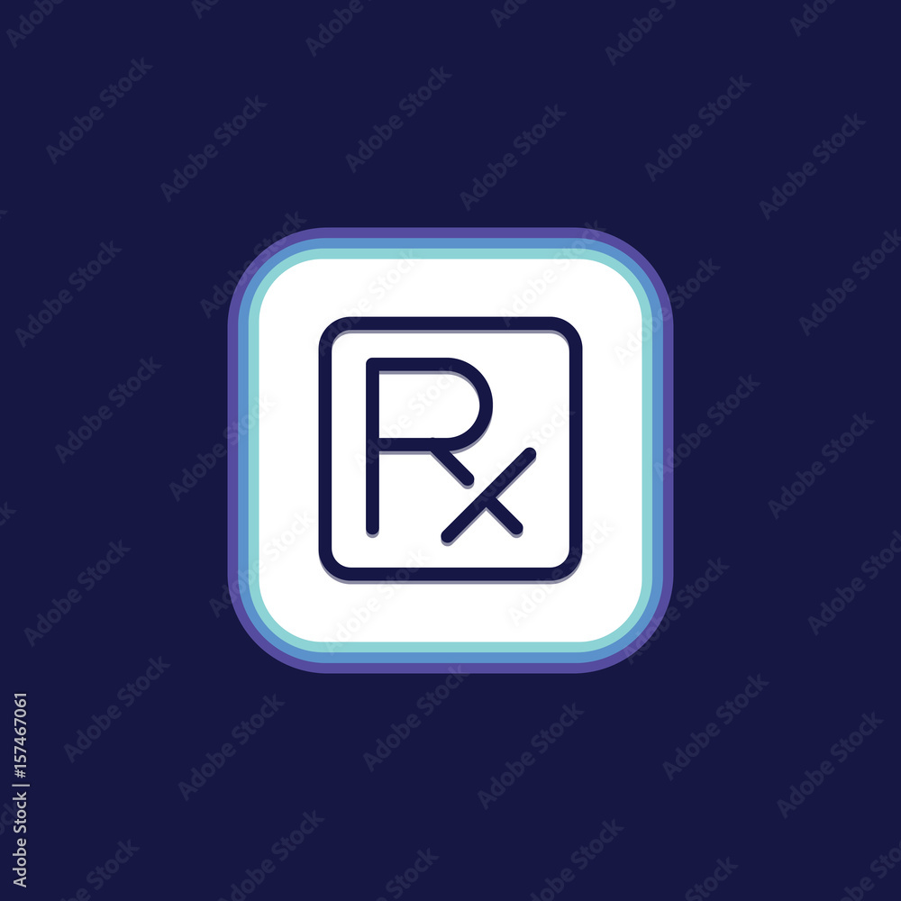 RX medical prescription RX medical prescription