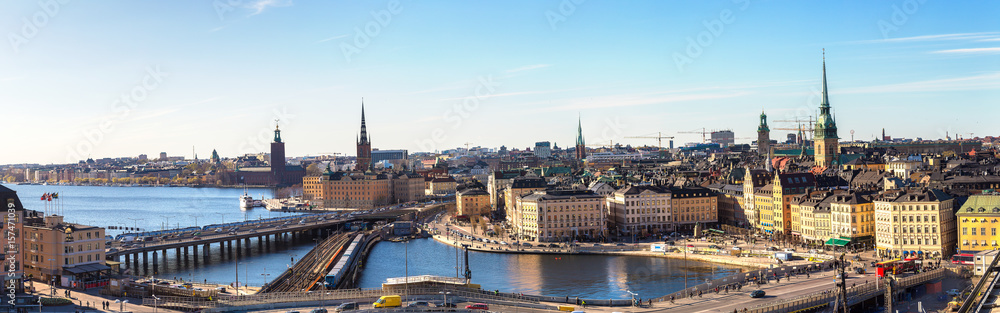Fototapeta premium Gamla Stan in Stockholm