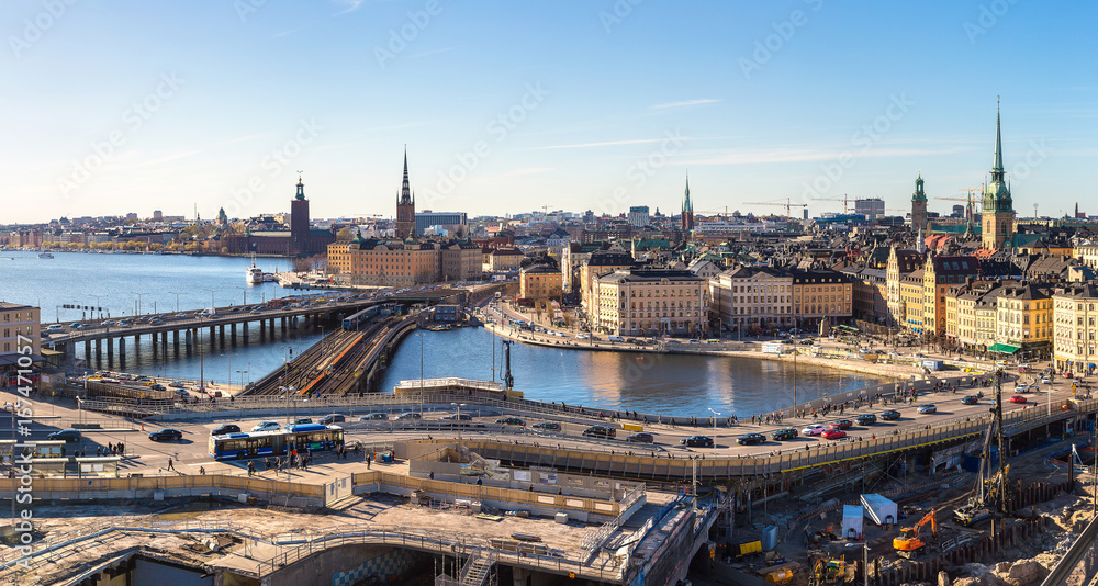 Fototapeta premium Gamla Stan in Stockholm