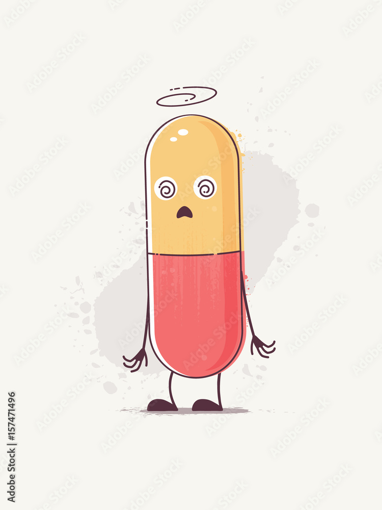Medication Side Effects Cartoon