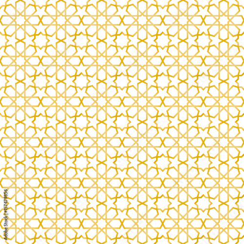 seamless islamic pattern and background vector illustration