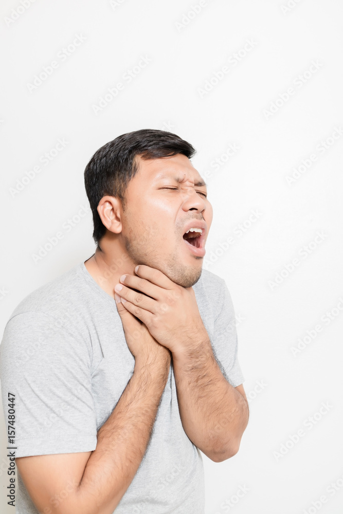 Asian man drowning himself Asian man drowning himself