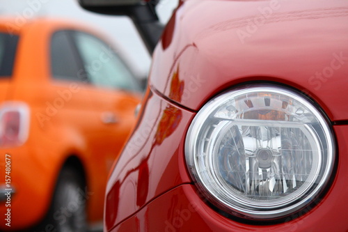 Cuadro en lienzo FIAT500 チンクエチェント