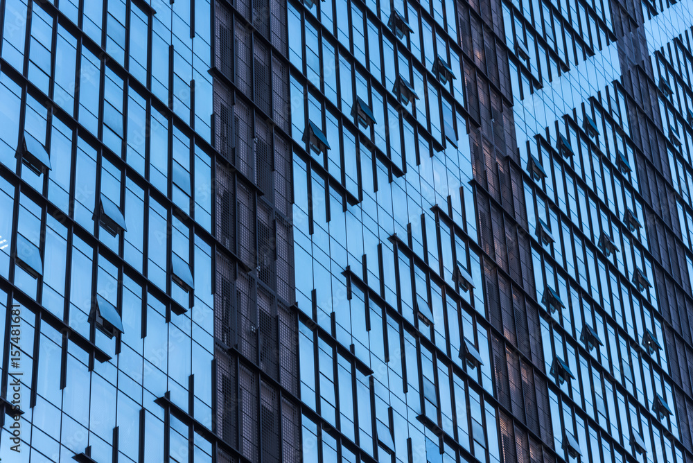 detail shot of modern architecture facade,business concepts,in city of China. detail shot of modern architecture facade,business concepts,in city of China.
