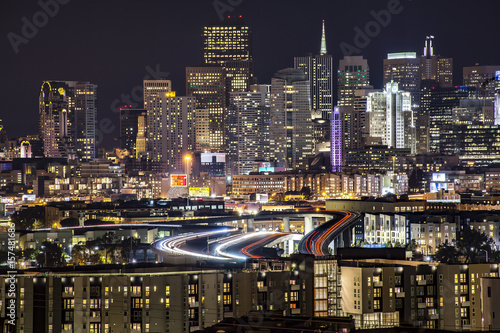 A view of the city at night © Jason