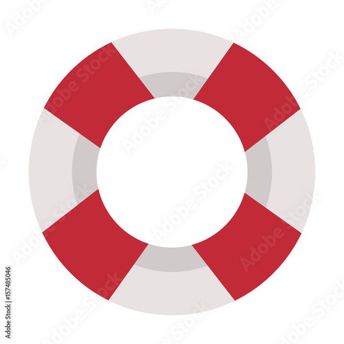 float lifeguard isolated icon vector illustration design