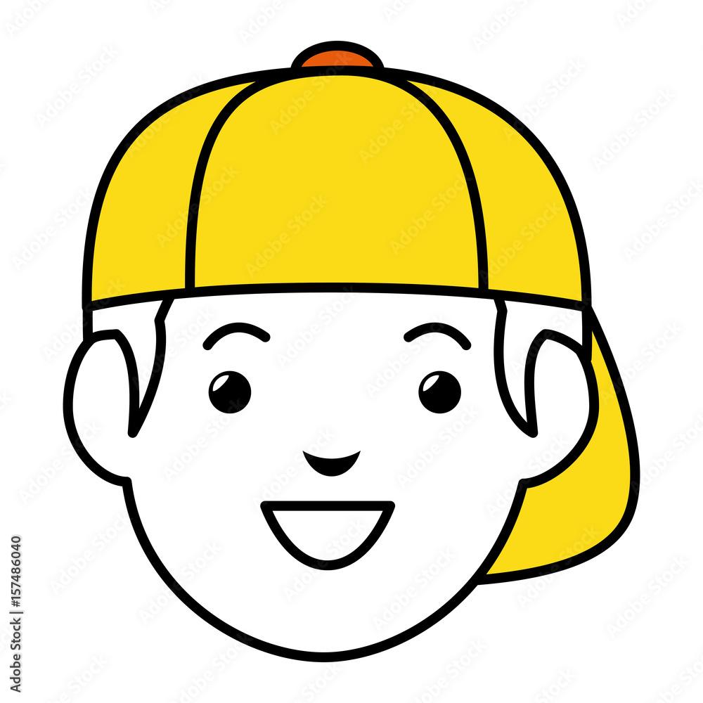 little boy avatar character vector illustration design little boy avatar character vector illustration design