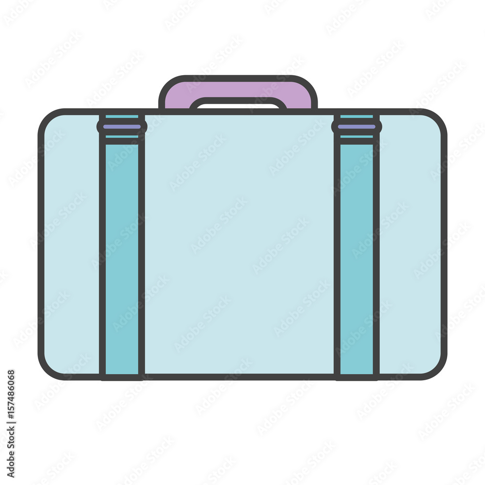 suitcase travel isolated icon vector illustration design suitcase travel isolated icon vector illustration design