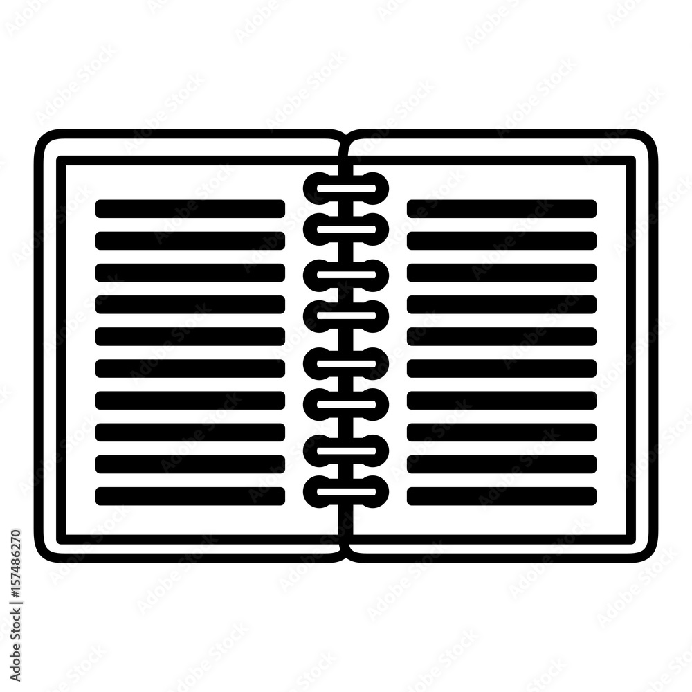 note book isolated icon vector illustration design note book isolated icon vector illustration design