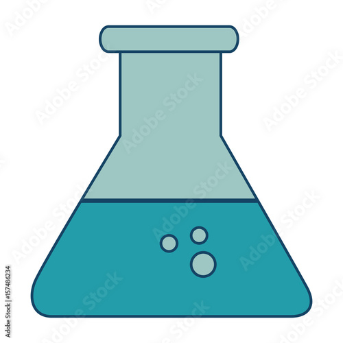 tube test isolated icon vector illustration design