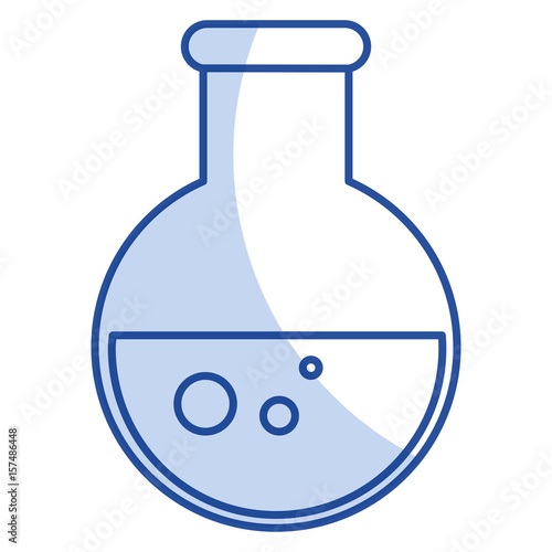 tube test isolated icon vector illustration design