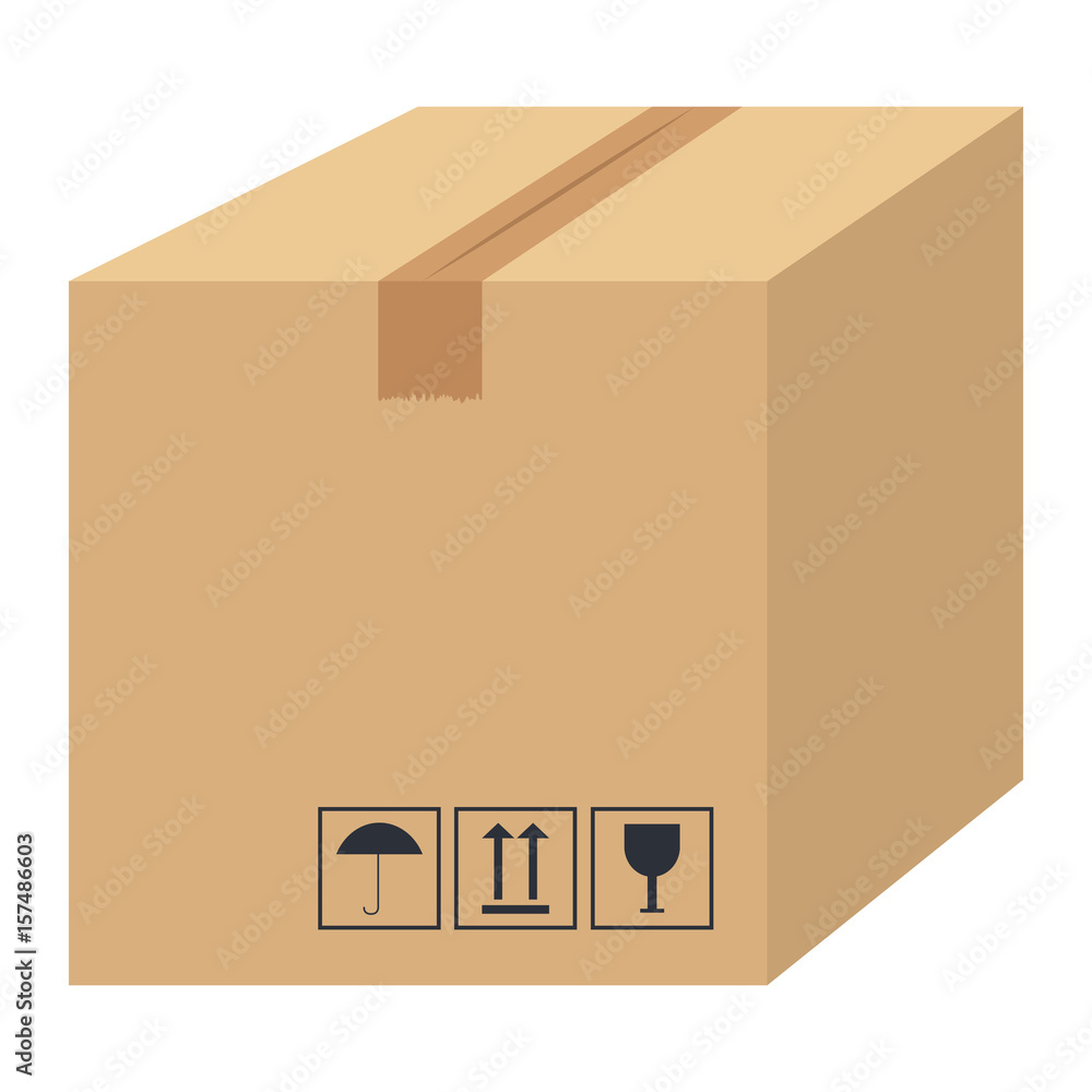box carton isolated icon vector illustration design box carton isolated icon vector illustration design