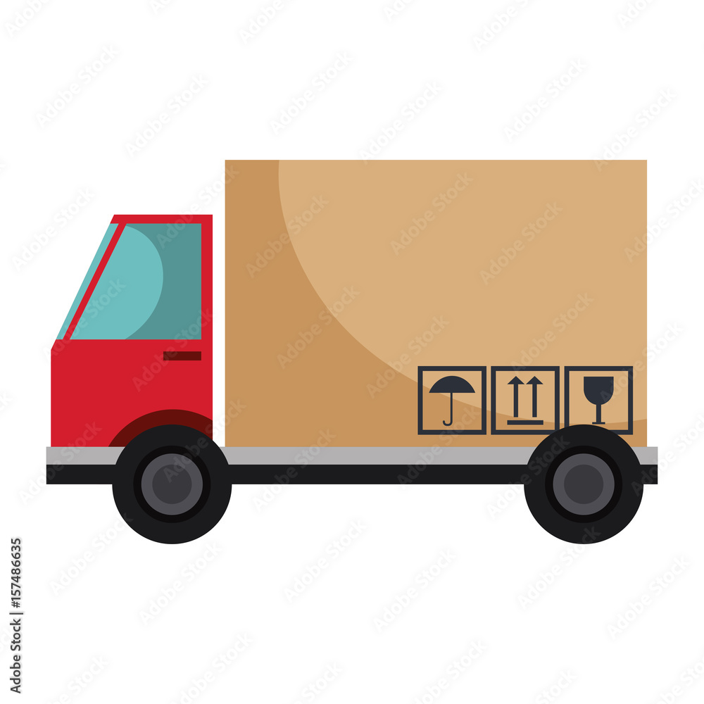 delivery truck isolated icon vector illustration design delivery truck isolated icon vector illustration design