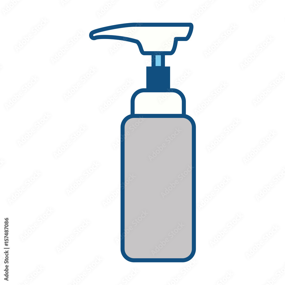 Hairdressing dispenser bottle icon vector illustration graphic design Hairdressing dispenser bottle icon vector illustration graphic design