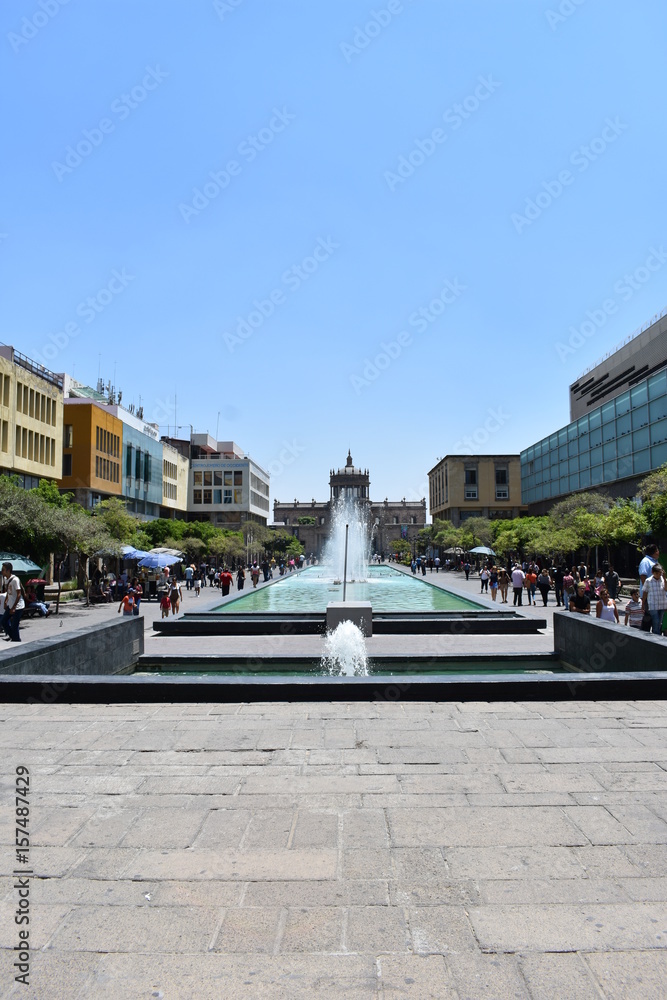 Street fountain