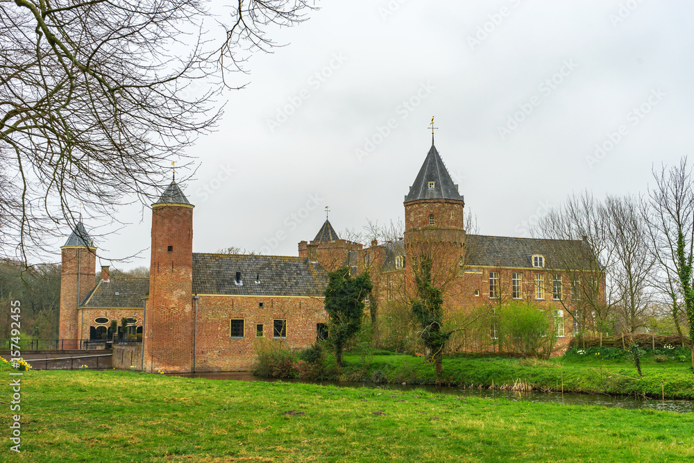 Castle Westhove nearby Oostkapelle / Netherlands