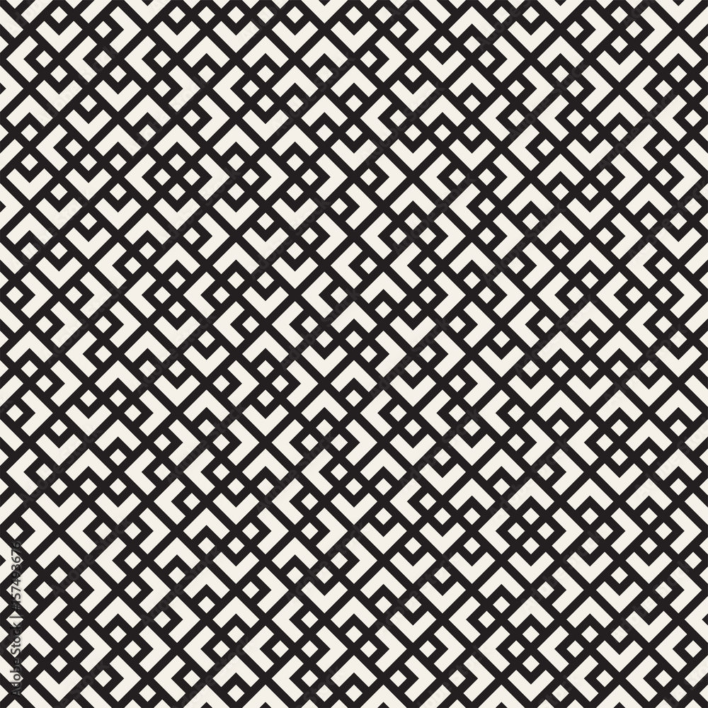 Vector seamless pattern. Mesh repeating texture. Linear grid with chaotic shapes. Stylish geometric lattice design Vector seamless pattern. Mesh repeating texture. Linear grid with chaotic shapes. Stylish geometric lattice design
