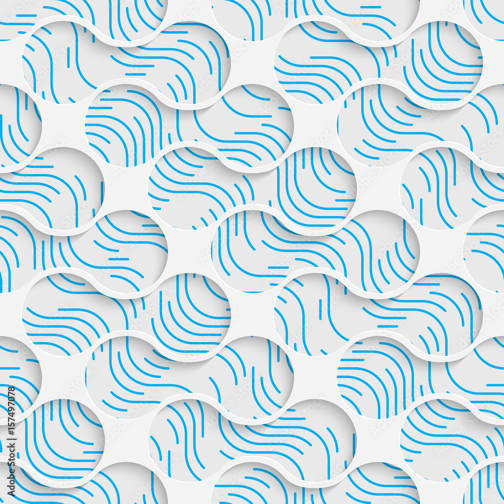 Seamless Elegant Pattern. Abstract Three-dimensional Background Seamless Elegant Pattern. Abstract Three-dimensional Background