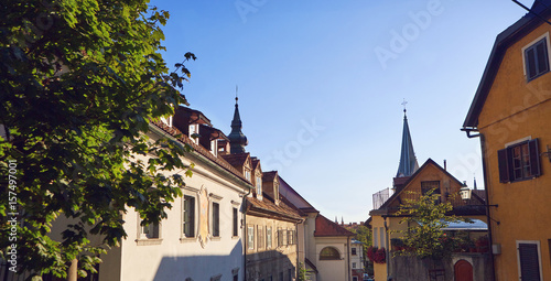 The Cityscape of the Slovenian capital Ljubljana