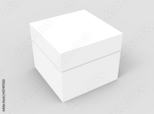 tilt blank paper box