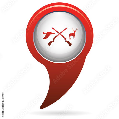 Hunting club logo icon