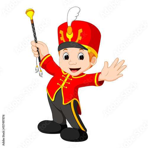 boy marching band