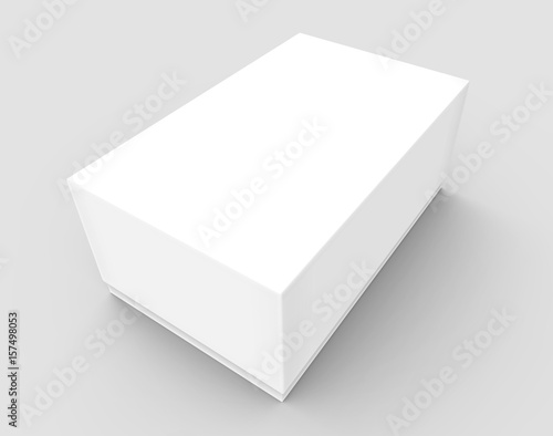 tilt blank paper box © JoyImage