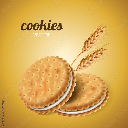 sandwich cookies with wheat