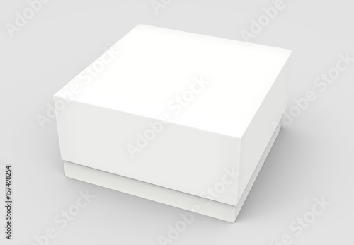 tilt blank paper box © JoyImage