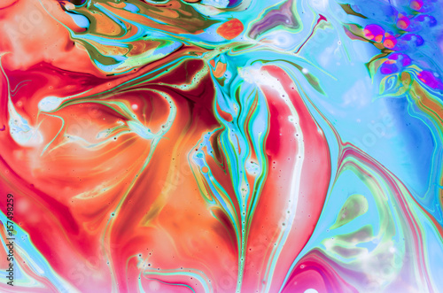 Gradient background illustration of liquid form