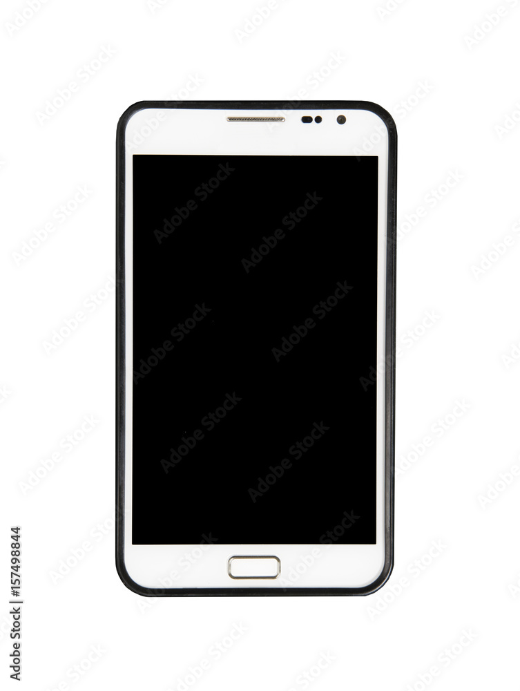 Smart phone isolated on white background Smart phone isolated on white background
