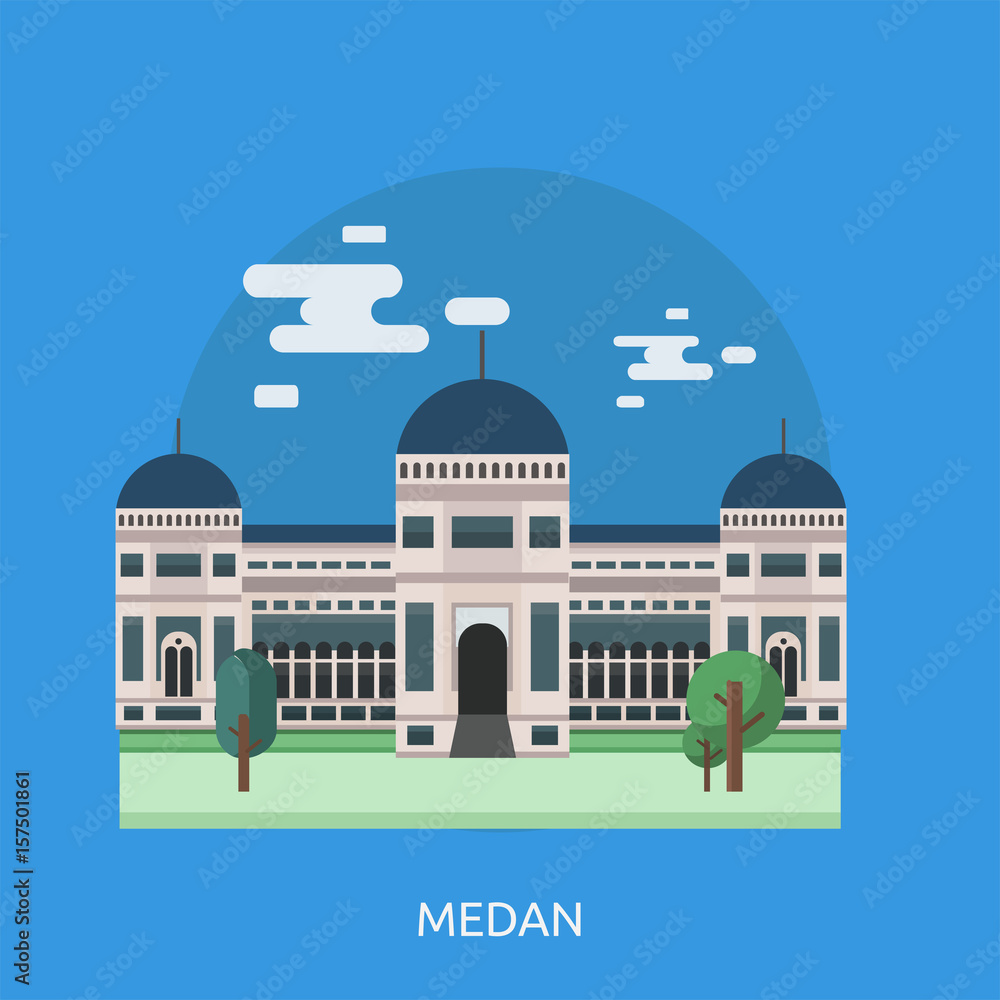 Medan City of Indonesia Conceptual Design