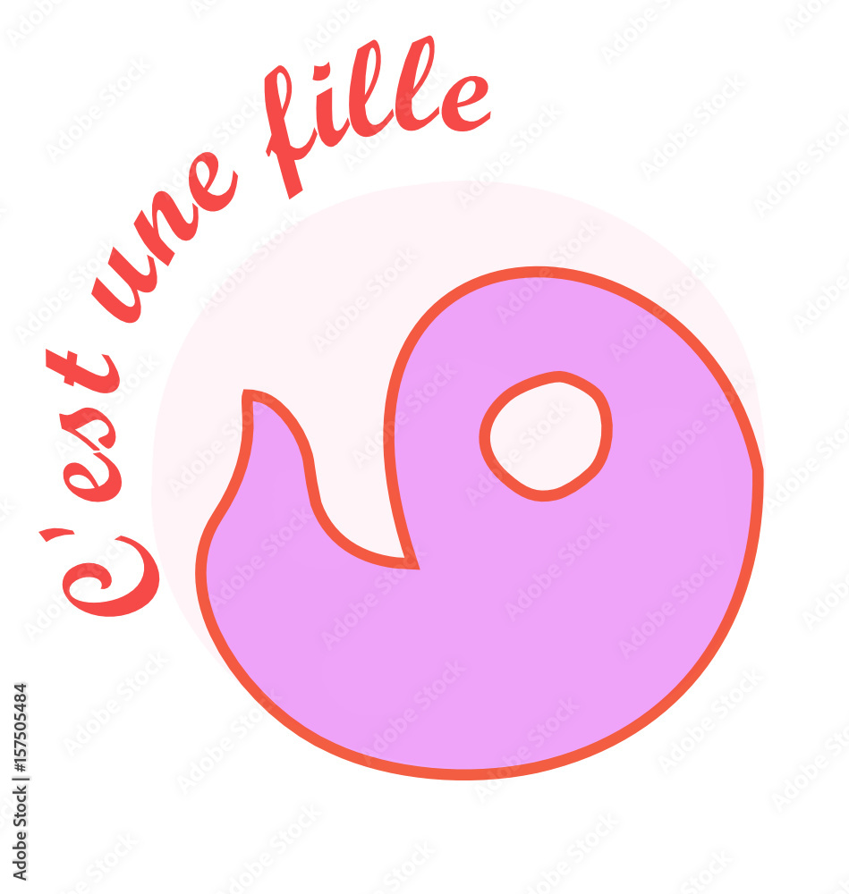 58 Meilleures C Est Une Fille Images Photos Et Illustrations Vectorielles Stock Adobe Stock